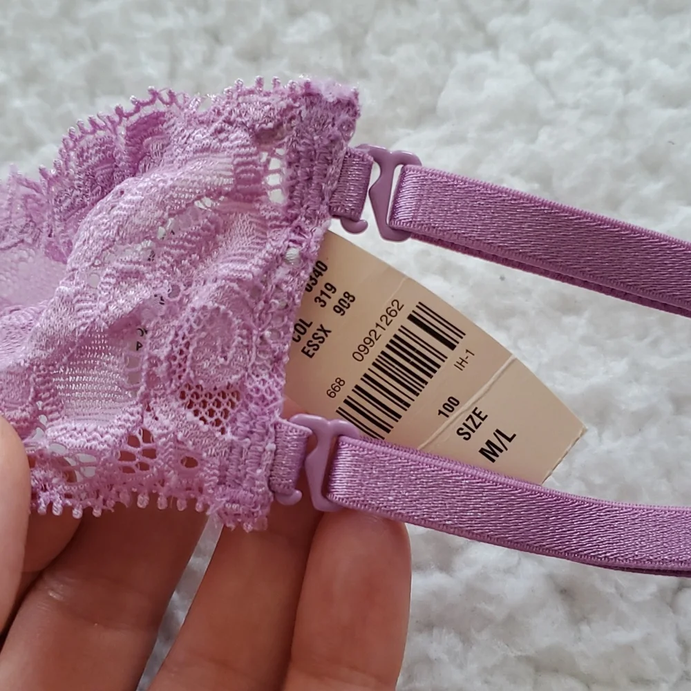 Victoria's Secret Purple/Fushia Garter Belt Bundle - Picture 10 of 17